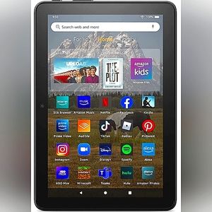 Fire HD8 Tablet w Alexa! 32GB, (2020 release), made for portable entertainment!!